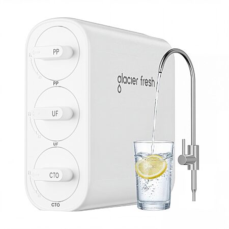 GLACIER FRESH GFU06 0.01μm Ultra Filtration Under Sink Water Filter System