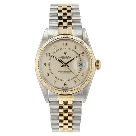 Rolex Datejust Boiler Dial Gold & Steel 36mm Automatic Men’s Watch