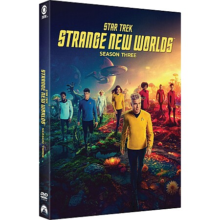 Paramount Star Trek Strange New Worlds Season 3 DVD Boxed Set, 10 Episodes