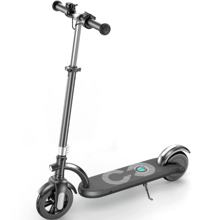 MIHOVER Electric Scooter for Kids Age 8-14, 180W Motor Max 10mph Speed with Adjustable Handlebar and LED Lights Max Range 10 Mi CPC Certified- Sliver