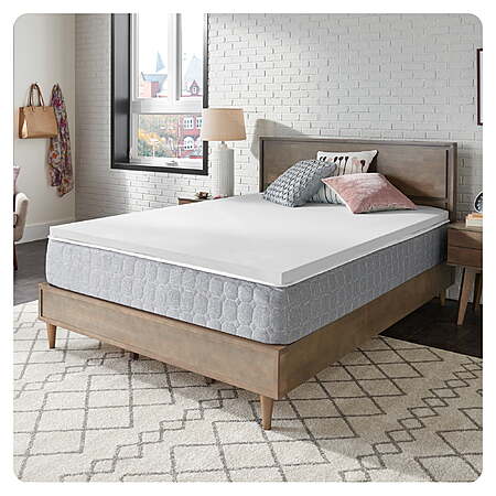 Sealy Essentials 2" Gel-Memory Foam Mattress Topper, Queen, Adult