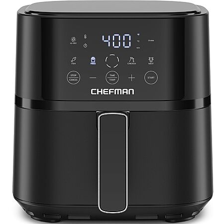 Chefman Air Fryer – 4 QT Compact Airfryer Black