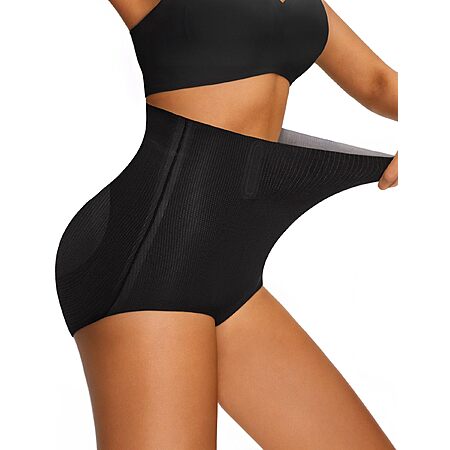 LUCKMEEY Tummy Control Shapewear Underwear, Seamless Comfy Shaping Briefs