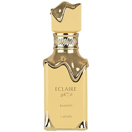 Lattafa Eclaire Banoffi – Gourmand, Sweet, Fruity, Musky – Eau de Parfum Spray Long-Lasting Fragrance for Women, 3.4 Ounce / 100 ml