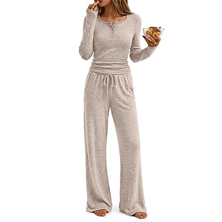 Trendy Queen Womens 2 Piece Outfits 2026 Fall Fashion Matching Lounge Sets