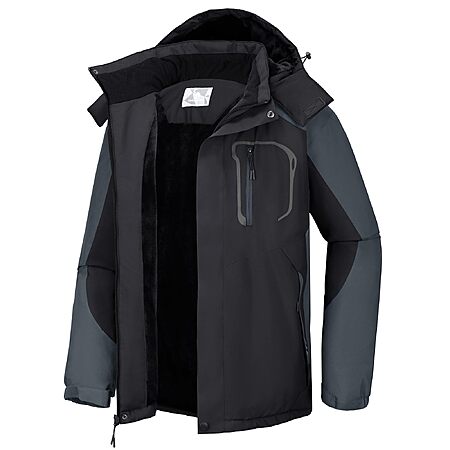 CAMEL CROWN Men's Waterproof Winter Snow Coat (Select Colors/Sizes) $23 + Free S&H