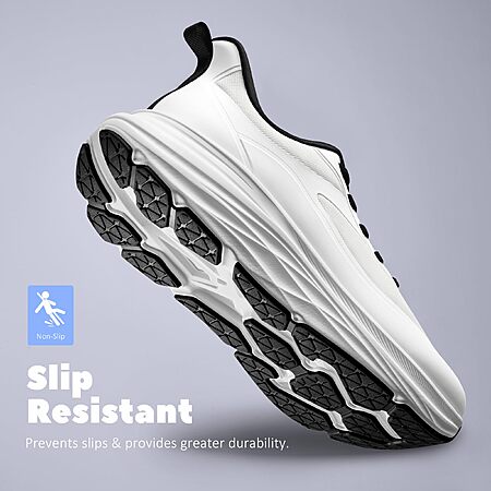 Coostar Mens Slip On Walking Shoes Cushioning Running Tennis Sneakers