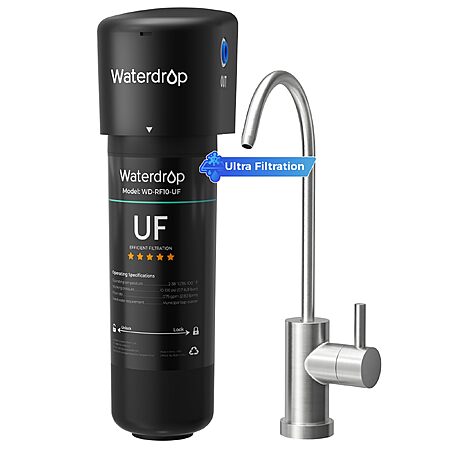 Waterdrop 10UB-UF 0.01 μm Ultra Filtration Under Sink Water Filter System
