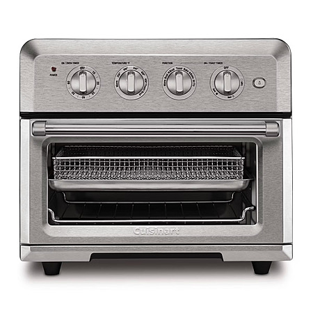 Cuisinart Air Fryer Toaster Oven 7-in-1, 1800W Stainless Steel CTOA-122NAS