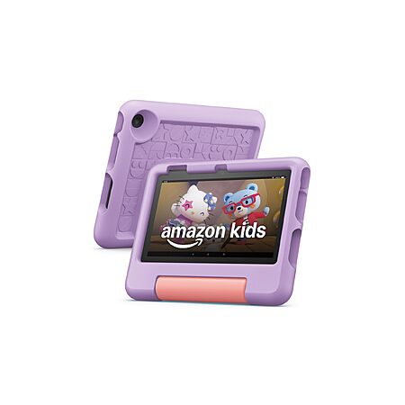 Amazon Fire 7 Kids tablet (newest model) ages 3-7. Includes 6 months of ad-free and exclusive content, easy parental controls 16 GB