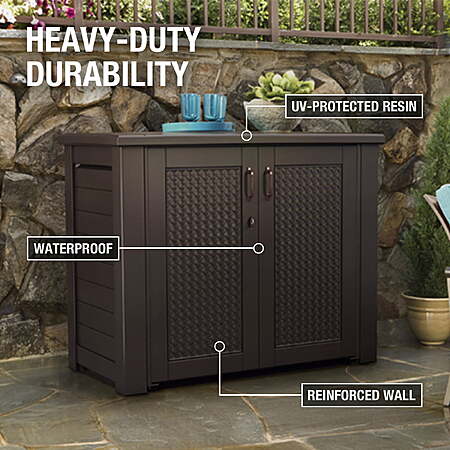 Rubbermaid Patio Chic Cabinet