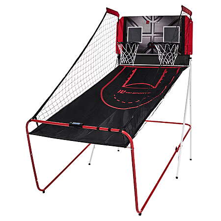 MD Sports Best Shot Indoor Arcade Basketball Game, Foldable 2 Player Dual Shot with Electronic Scorer, 8 Game Modes