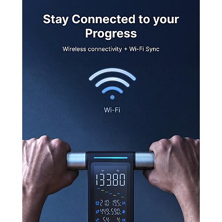 RENPHO Smart Scale with Large Handle Display, Wi-Fi & Wireless Connection