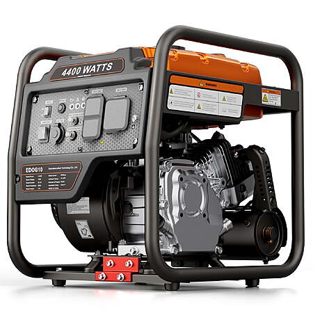 Efurden 4400-Watt Portable Inverter Generator, Gas Powered Generator for Emergency Home Backup, Outdoor Camping, RV Ready, EPA Compliant