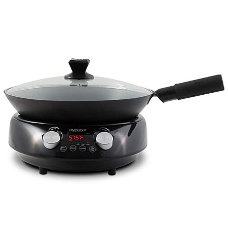 Nuwave Mosaic Induction Wok, Precise Temp Controls from 100°F-575°F in 5°F