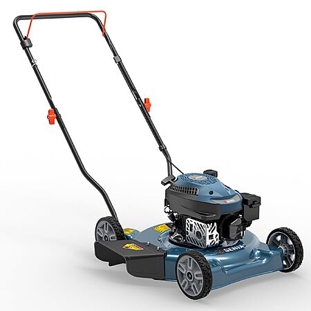 SENIX Gas Lawn Mower, 20" 144 cc Push Mower