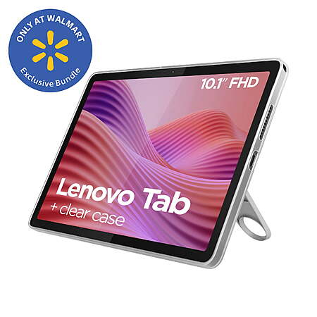 Lenovo Tab ZAEH0148US Tablet 10.1 Inch FHD MediaTek Helio G85 4G 128GB WiFi 5 Android 14, Luna Grey