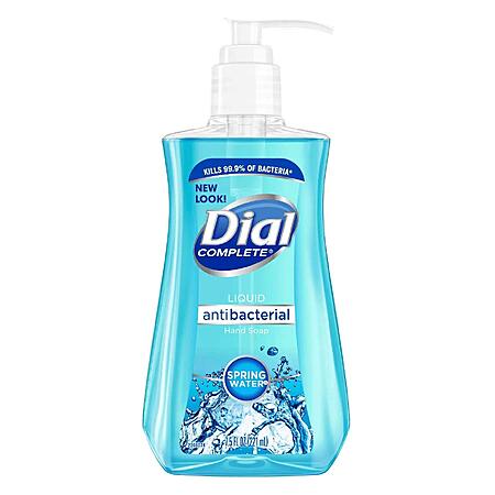 Dial Liquid Hand Soap, Spring Water, 7.5 Ounce (2 Pack)