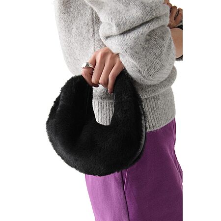 [Prime Day]kate spade new york Duo Shearling Bear Crossbody Bag
