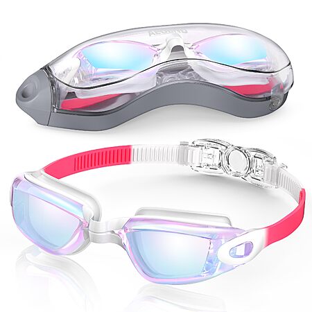 Aegend Swim Goggles, Swimming Goggles No Leaking Full Protect Adult Youth