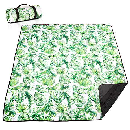 Airensky Extra Large(79 "x 83") Picnic Blanket, 3-Layer Thicking Outdoor Camping Blanket, Machine Washable