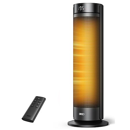 DREO Space Heater for Indoor Use, Quiet Heaters for Large Room