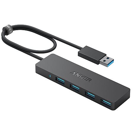 Anker USB Hub, 4-in-1 USB Splitter, 4 USB-A Ports with 5Gbps Data Transfer