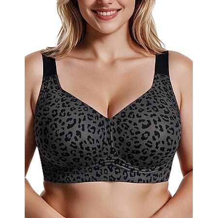 Showyoo Jelly Bra for Women Smoothing Back Wireless Seamless Comfort Bras
