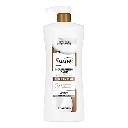 Suave Nourishing Care Hand & Body Lotion with Shea Butter for Dry Skin, 28 fl oz + $3 WMCB