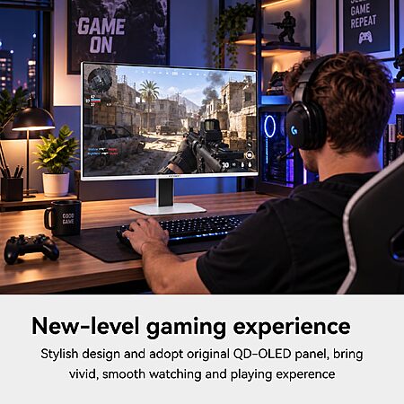INNOCN 27" Gaming Monitor QD-OLED QHD 2560 x 1440P 240Hz 0.03ms, HDR, 2780S