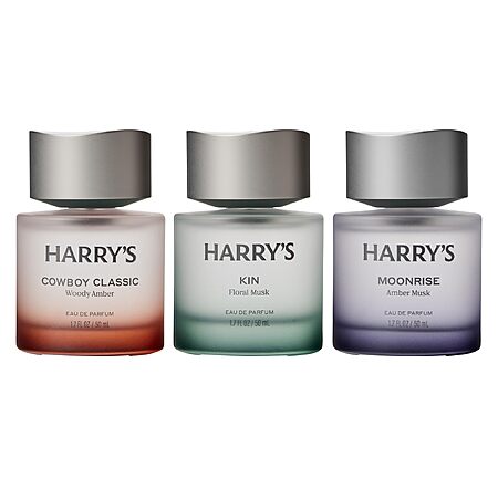 Harry's Men's Cologne Collection- Kin, Moonrise, Cowboy Classic- Eau de Parfum Quality