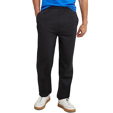 Hanes Men's EcoSmart Open Leg Pant with Pockets