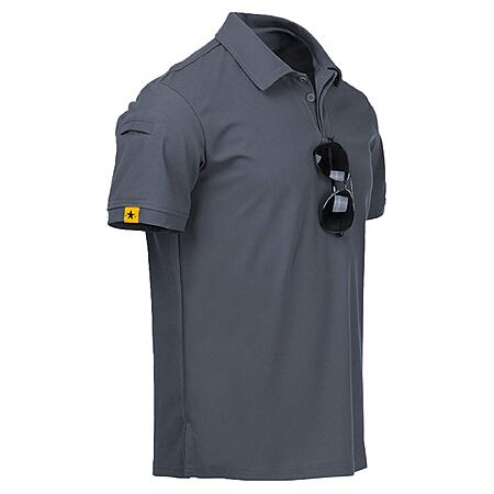 ZITY Mens Polo Shirt Short Sleeve Moisture Wicking Athletic Golf Polos