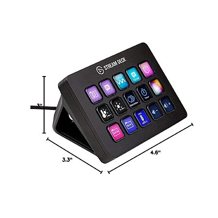 Elgato Stream Deck MK.2 Studio Controller, 15 Macro Keys - 2026-10-07
