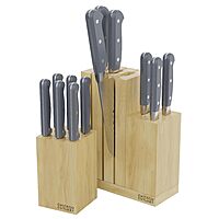14-Piece Chicago Cutlery Halsted Knife & Wooden Block Set $39.06 + Free Shipping