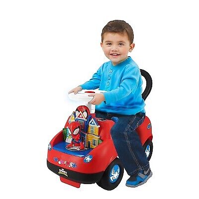 Disney Lights N' Sounds Spidey Adventure Ride-On Toy $18.39 + Free Shipping
