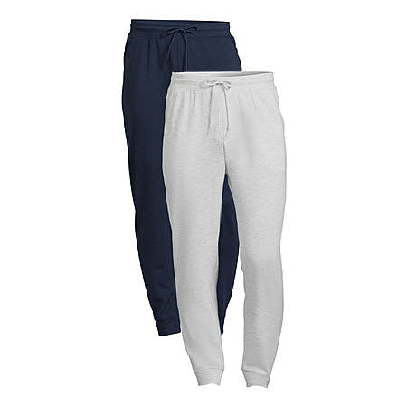 2-Pack Athletic Works Men's Knit Jogger Pants (S-L, 4XL) $7.23 ($3.62 each) + Free Shipping w/ Walmart+ or on $35+