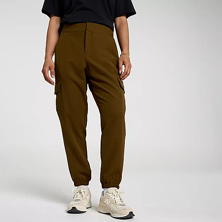 CALIA Women's Effortless Crepe Cargo Jogger Pants (khaki olive) $8.95 + Free S&H