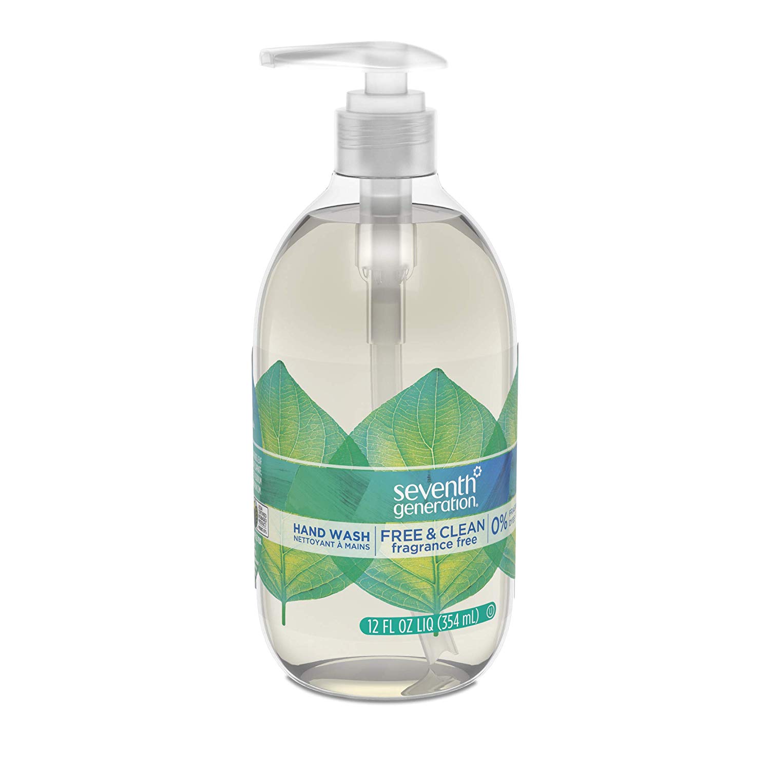 8-Pack 12-Oz Seventh Generation Hand Wash Soap (Free & Clean Unscented) $11 ($1.37 each) w/ S&S + Free S/H