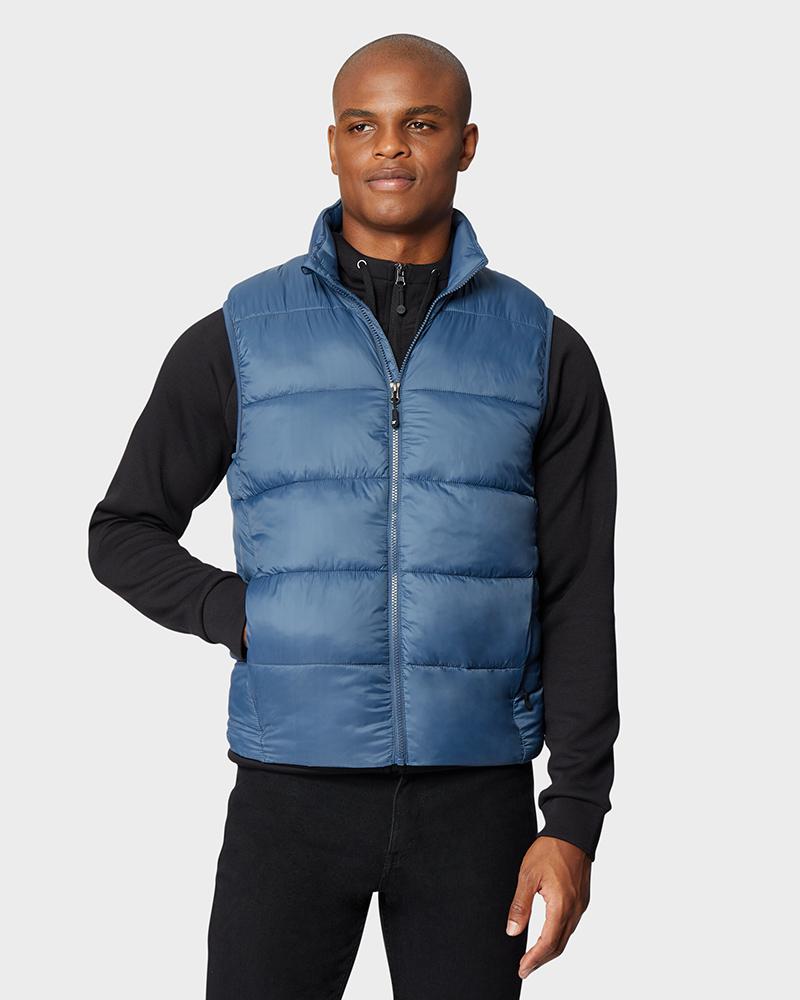 32 Degrees Men's Cloudfill Puffer Vest $14, Women's Ultra-Light Down Blend Vest $15, Men's Sherpa Mix Media Fleece Jacket $15, More + free shipping on $24