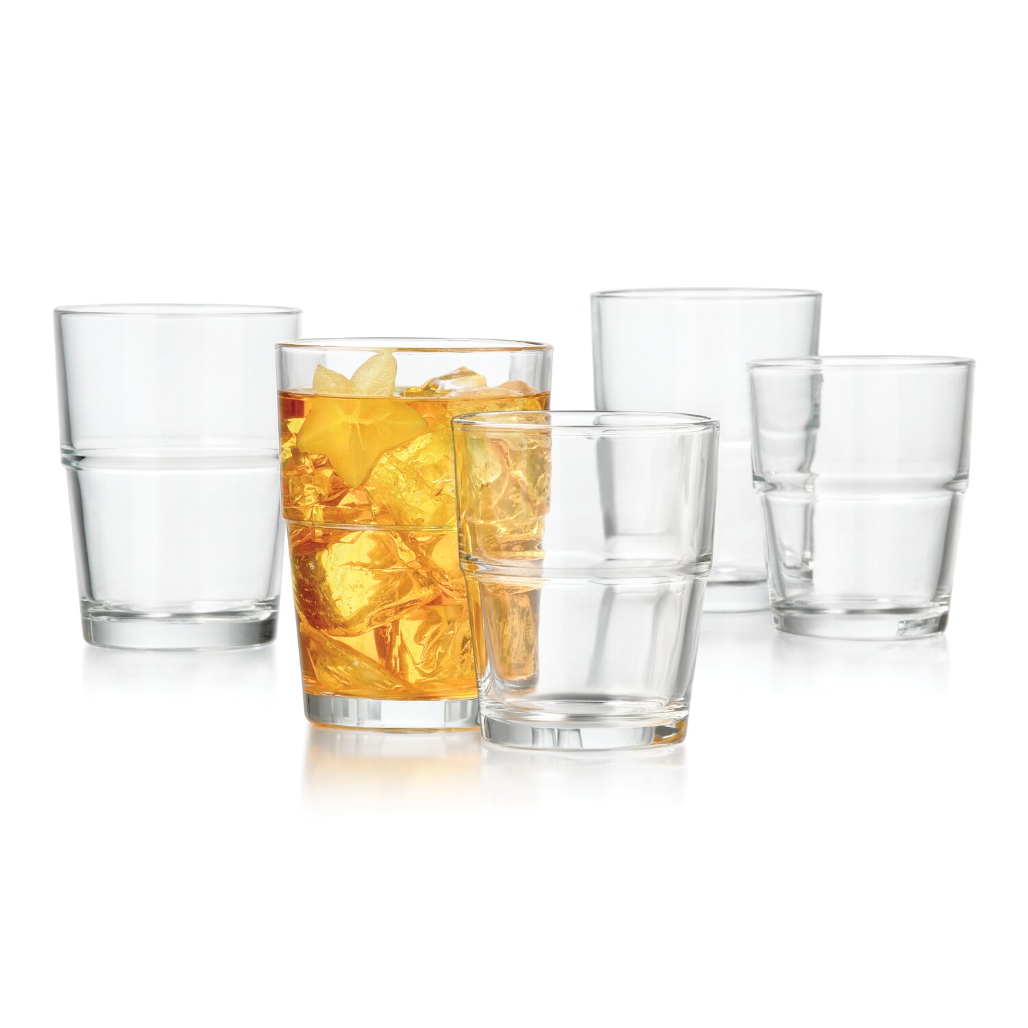 Kohls Cardholders: 12-Piece Libbey Stackable Glassware Set $5.59 + free shipping
