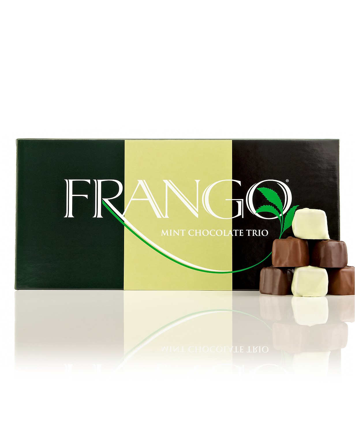 45-Piece/1-lb Frango Box of Chocolates (mint trio, milk toffee, dark, more) $8.39 each + free ship on $25+