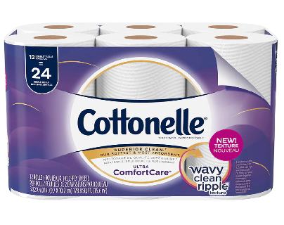 (select accts) 12-Count Double Roll Cottonelle Toilet Paper $4.49 + free shipping from Walgreens