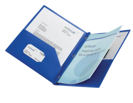 Office Depot 2-Pocket Poly Folder with or w/o Prongs (7 colors) $0.30, More + free shipping
