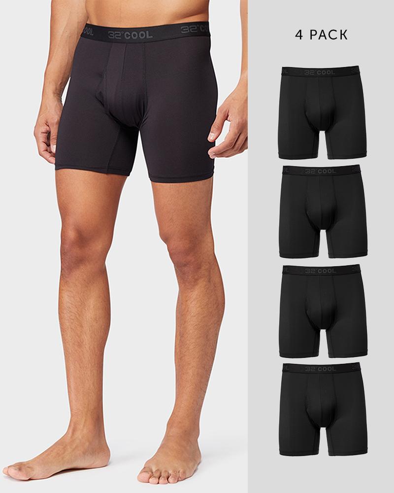 4-Pack 32 Degrees Men's Mesh or Cool Boxer Briefs $18 ($4.50 each) + free shipping