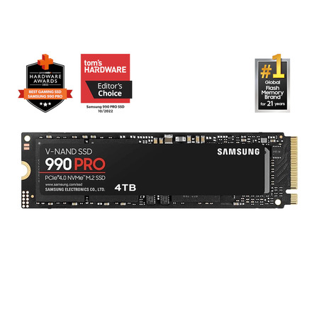 Samsung 990 PRO PCIe® 4.0 NVMe® SSD 4TB $251.99 (healthcare or equivalent discount)
