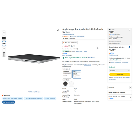 30% Off Apple Magic Trackpad