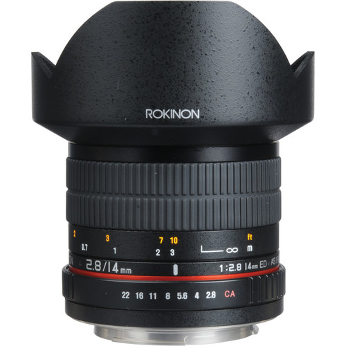Rokinon 14mm f/2.8 IF ED UMC Lens For Canon EF $249