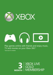 3 Month Xbox Games Pass $18.78