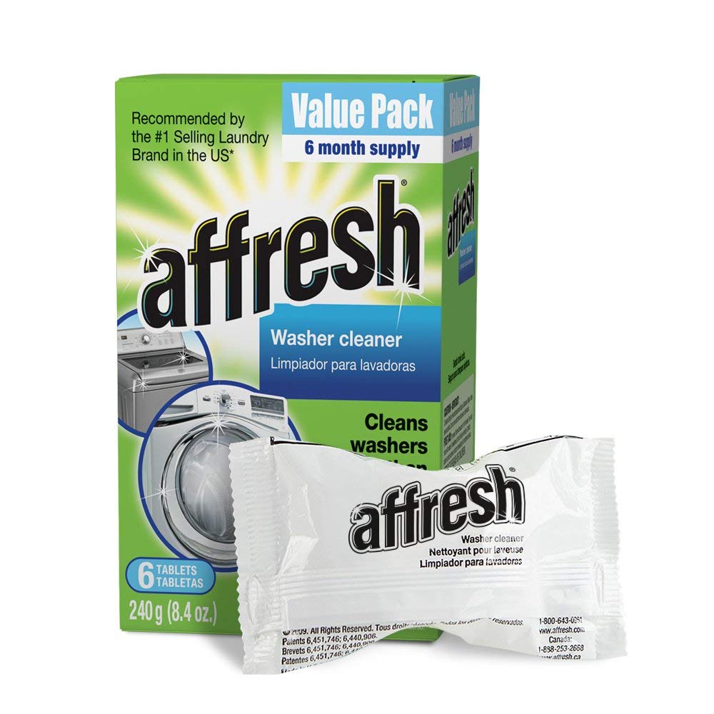 AFFRESH Washing Machine Cleaner, 6 count, Amazon S&S $4.08